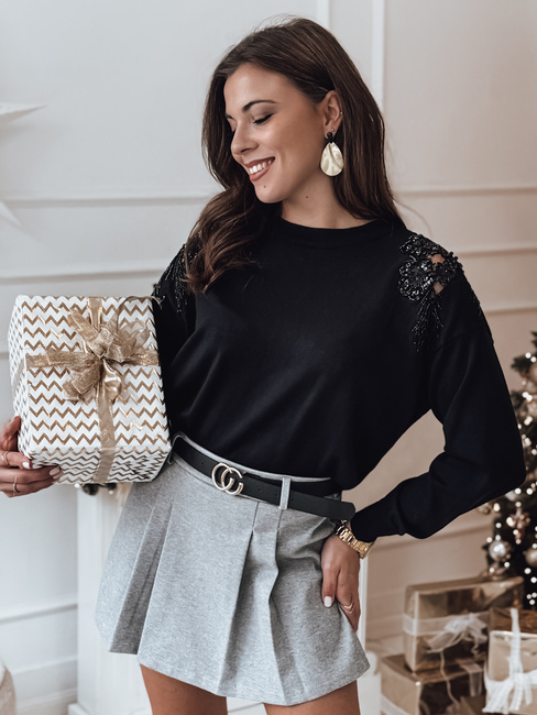 Ženski pulover ORELIS black Dstreet MY2371