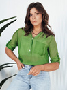 Elegantna ženska srajca LUNA Barva Zelena DSTREET RY2327