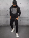 Moške komplet trenirke Barva Črna DSTREET AX0689