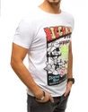 Moška majica s potiskom Barva Bela DSTREET RX4372