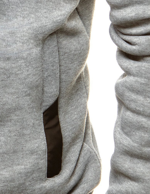 Moška jopa z zadrgo Barva siva DSTREET BX4945