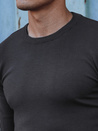 Moški klasični pulover temno sive barve Dstreet WX2225