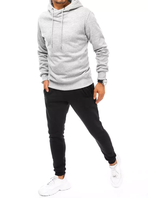 Moške komplet trenirke Barva siva-Črna DSTREET AX0670