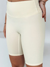 Ženske kratke hlače LOVIFIT cream Dstreet SY0429