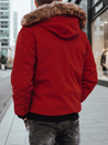Moška zimska bunda bordo barve Dstreet TX4309