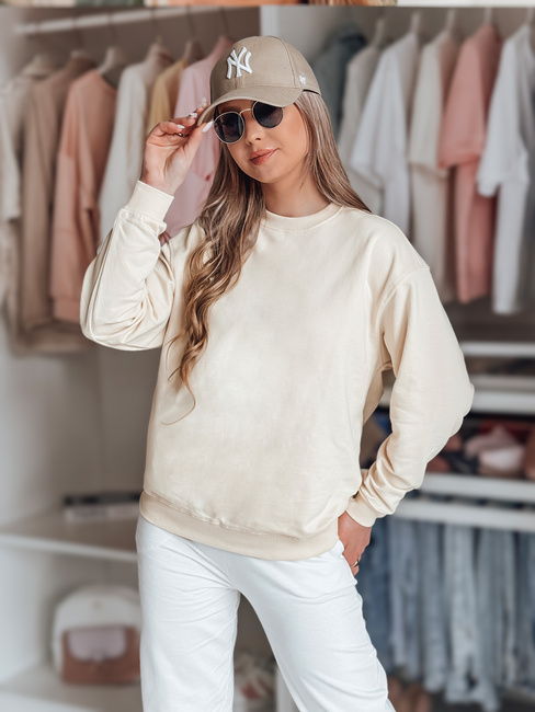 Bluza damska SWAN kremowa Dstreet BY1294