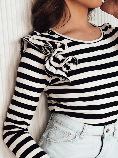 Ženska bluza z dolgimi rokavi MORAS Barva Črna DSTREET RY2483