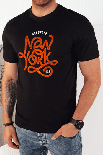 Moška majica s potiskom Barva Črna DSTREET RX5368