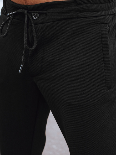 Moške jogger hlače črne Dstreet UX4263