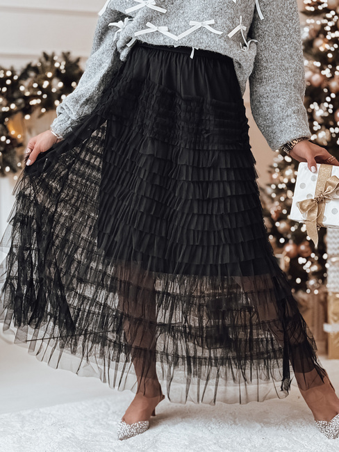 PASTELLA maksi krilo črno Dstreet CY0472