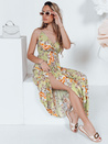 MISSBLOSSY zelena maksi obleka Dstreet EY2619