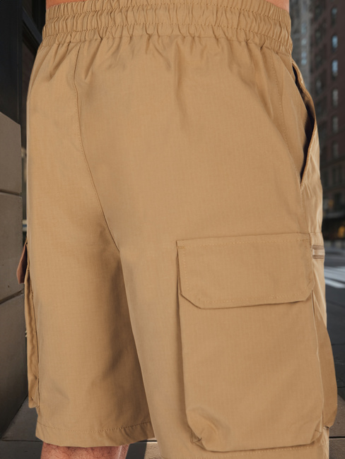 Moške bojne hlače iz tkanine kaki Dstreet SX2507