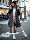 Ženska prešita zimska bunda BELLATRIX black Dstreet TY4581