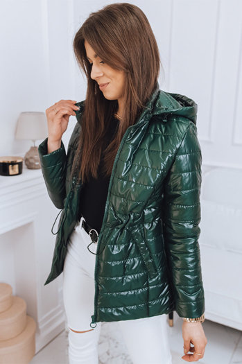 Ženska prehodna jakna TARINA temno-zelena Dstreet TY2521