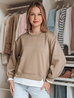 Ženska bluza LUZZIO mocha oversize Dstreet BY1383_4