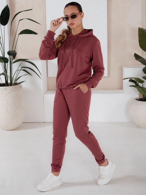 Ženski komplet trenirke MIGEL Barva Klaret DSTREET AY0809