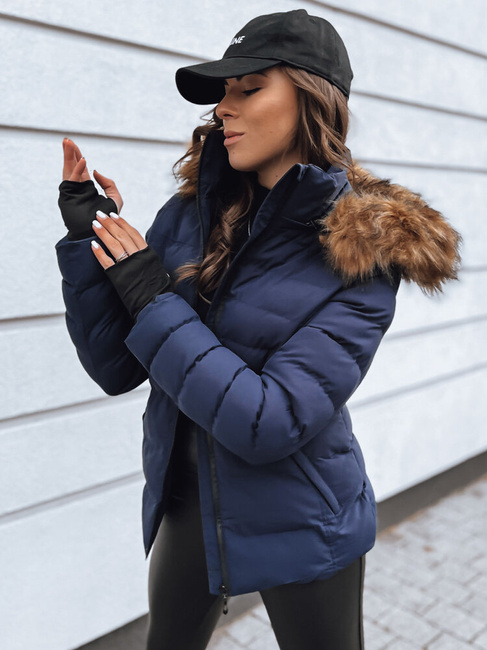 Ženska zimska jakna VERSES Barva Mornarica DSTREET TY4039