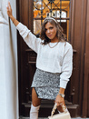 Ženski oversize pulover SKYLARK Barva Ecru DSTREET MY2136