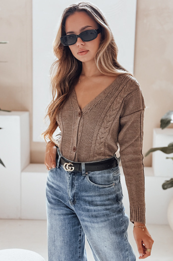 Ženska jopica MELANIA Barva Čokolada  DSTREET MY1653