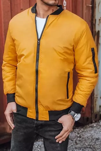 Moška prehodna jakna rumena Dstreet TX3825