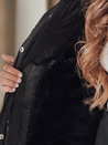 Ženska zimska jakna parka s krznom črna Dstreet TY5111