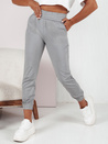 Ženske hlače FASHIONCORE sive barve Dstreet UY2158