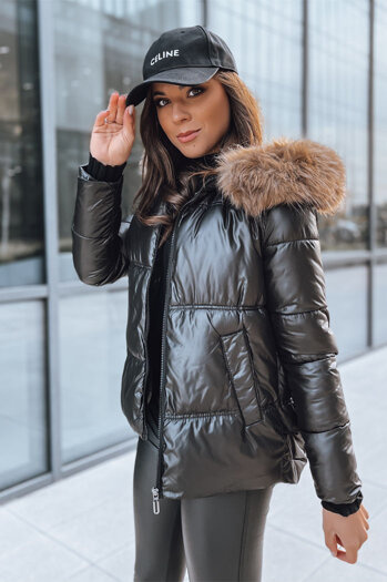 Ženska zimska jakna SPARKLE Barva Črna DSTREET TY3953