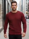 Moški pulover v bordo barvi WX2295