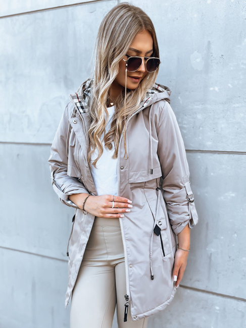Ženska parka jakna STARK STYLE Barva siva DSTREET TY3857