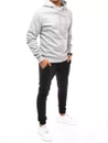 Moške komplet trenirke Barva siva-Črna DSTREET AX0670