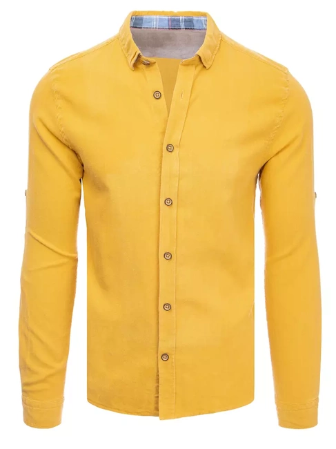 Moška gorčična majica Dstreet DX2379