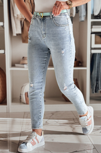 Ženske kavbojke slim fit STEFANIA blue Dstreet UY2420