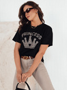 Ženska majica PRINCY črna Dstreet RY2389
