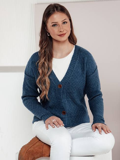 Ženski pulover CHICLINE blue Dstreet MY2400