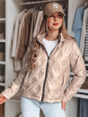 Ženska prehodna dvostranska jakna SYLVIAN beige Dstreet TY4863