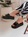 Ženske japonke s platformo SUN STEPS black Dstreet ZY0848_1