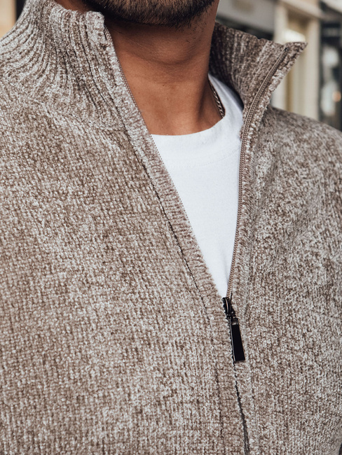 Moški brezrokavnik bež barve Dstreet WX2228