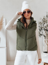 Ženski prešiti telovnik LIKEHUGS green Dstreet TY4977
