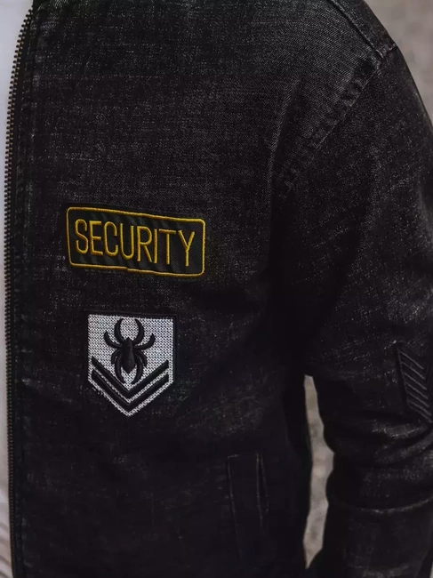 Moška jeans jakna Barva Črna DSTREET TX4107