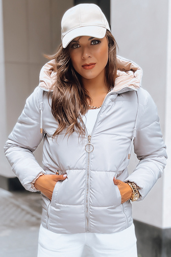 Ženska puhasta jakna VICTORIA SNUG Barva siva DSTREET TY3696