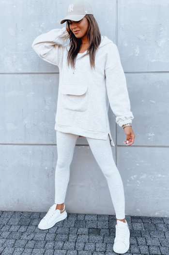 Ženski komplet trenirke MAYALAN  Barva Svetlosiva DSTREET AY0941