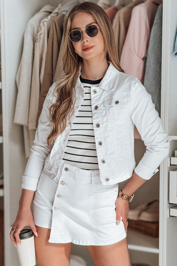 Ženske kratke hlače SUMERLUXE white Dstreet SY0338