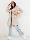 Ženska jakna parka WOLINA beige Dstreet TY4155