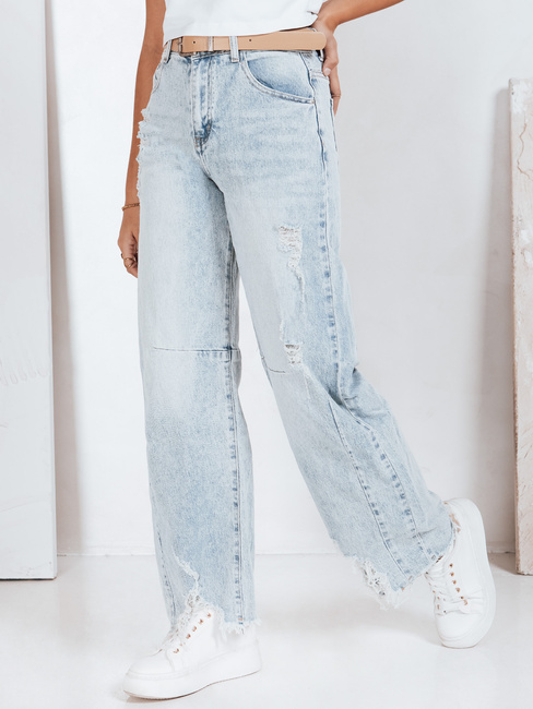 Ženske jeans hlače BAGETSON blue Dstreet UY2431