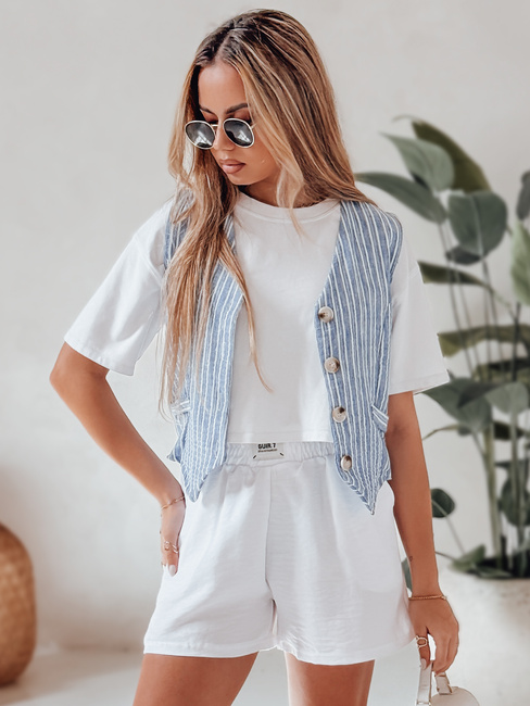 Ženske kratke hlače OWN STYLE white Dstreet SY0456