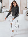 Ženski pulover BRAVINA temno siv Dstreet MY2526
