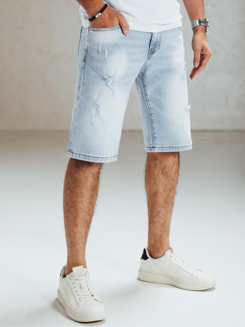 Moške kratke hlače iz džinsa, modre Dstreet SX2568