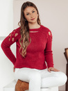 Ženski pulover SLITARIA pink Dstreet MY2411