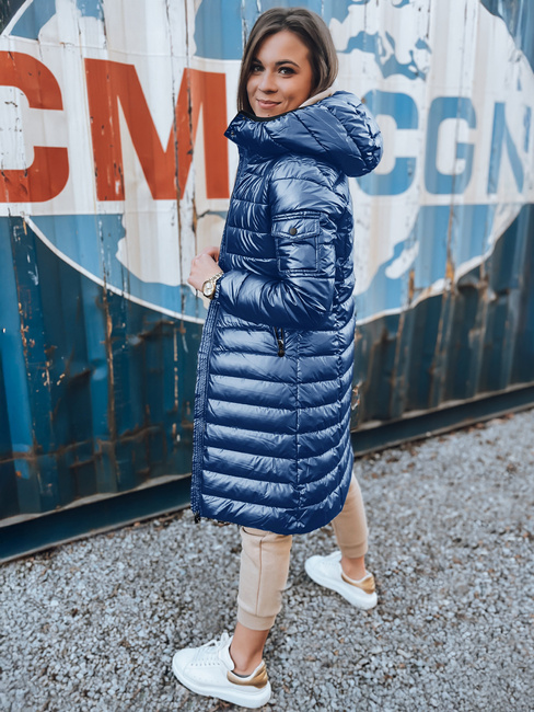 Ženska prešita zimska bunda LESSI blue Dstreet TY5517