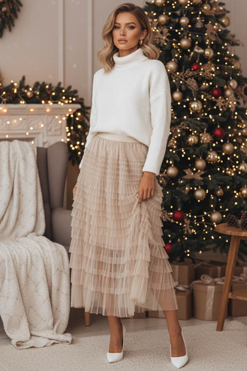 Maxi krilo PASTELLA Barva Bež DSTREET CY0422z